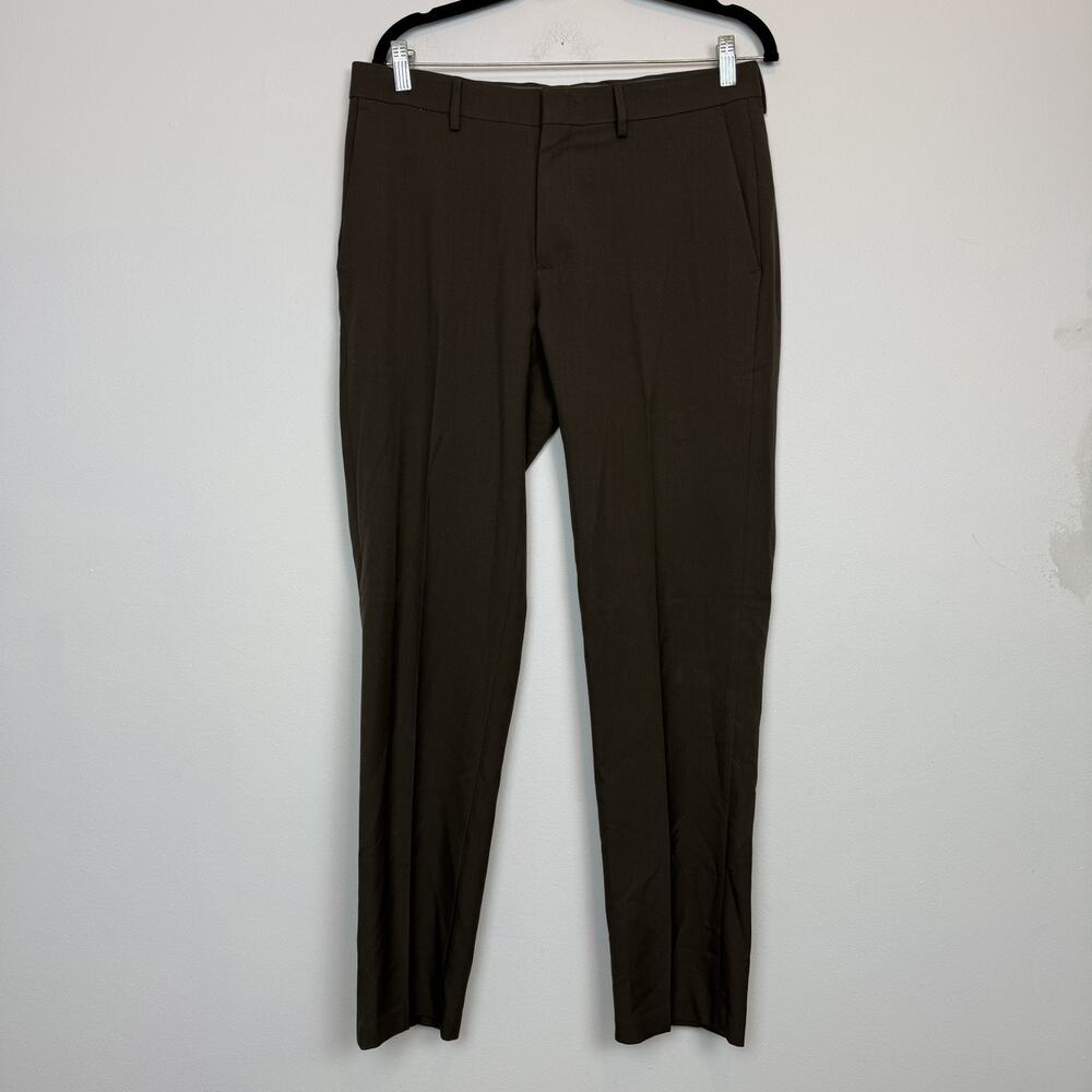 Hagger slim fit comfort dress pant charcoal gray 32x30